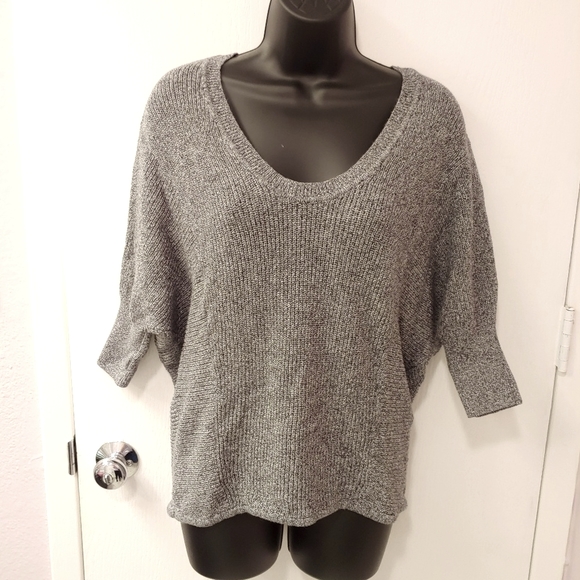 Express Sweaters - ⚡SALE EXPRESS gray marled dolman sleeve sweater